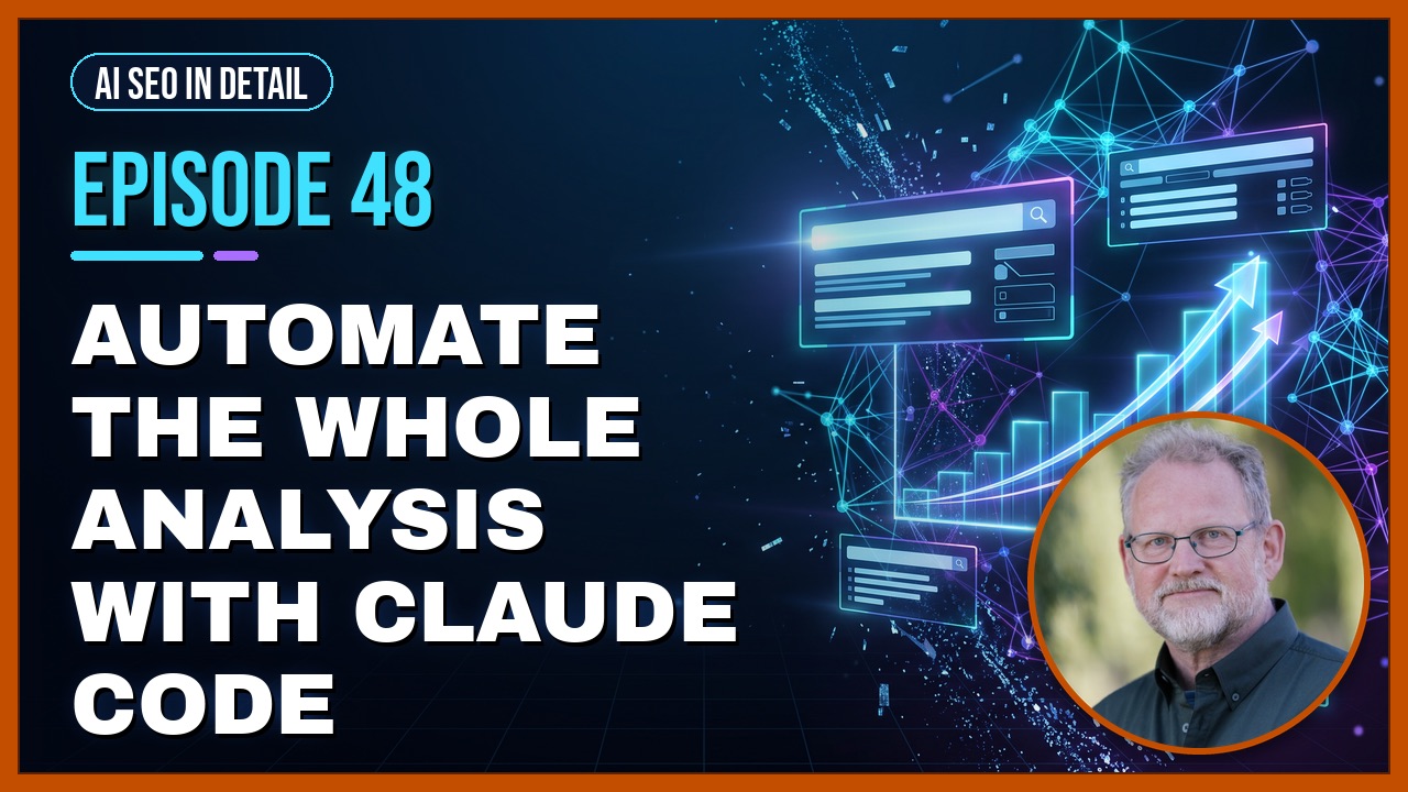 Episode 48: Automate the Whole Analysis With Claude Code